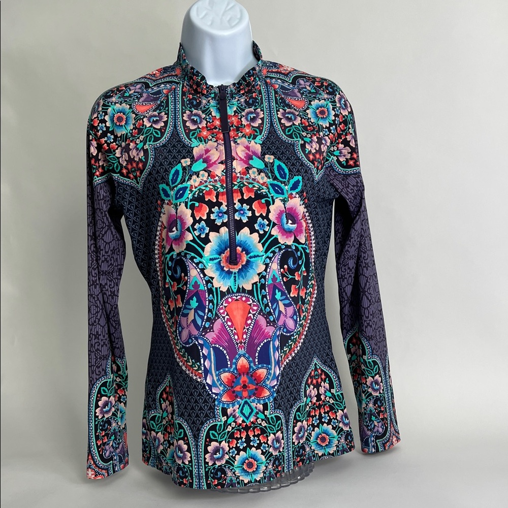 Johnny Was Saba Surf shirt